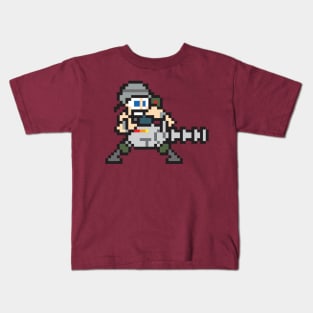 Gun-Thor 8Bit character Kids T-Shirt